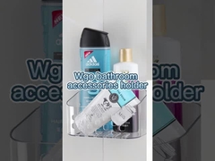 Χωρίς ζημιές καθαρός οργανωτής κουζίνας δοχείο τοίχος για μπάνιο