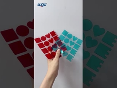 Τεμαχίζει τα διπλά σημεία ταινιών ραβδιών για τη μικρή ιδέα αποθήκευσης αντικειμένων