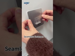 Καμία αναγκαία διάτρηση καλωδίων λουρίδα Caddy ντους κρεμαστρών ραφιών αυτοκόλλητη δεν καθαρίζει το ραβδί στο ράφι ντους