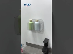 Πατενταρισμένο αυτοκόλλητο που τοποθετείται με ισχυρή διαφάνεια Συσκευές μπάνιου Καδέλες ντους Κούπες οδοντόβουρτσας