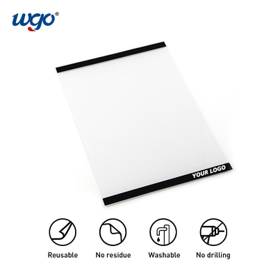 Δεν χρειάζεται μαγνήτης Stick 100 Times Sign Holder Display Αυτοκόλλητο A4