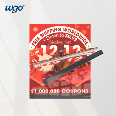 Δεν χρειάζεται μαγνήτης Stick 100 Times Sign Holder Display Αυτοκόλλητο A4