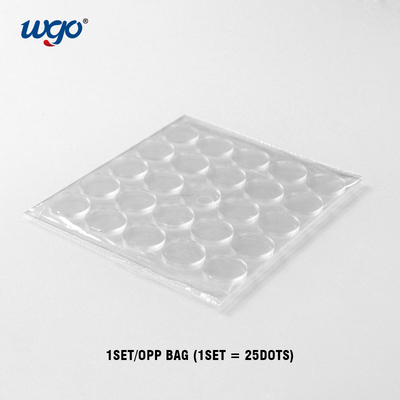 Το Restick 1000times Washable κανένα μετακινούμενο σημείο κόλλας υπολειμμάτων προσάρμοσε το Μαύρο