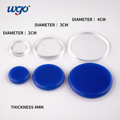 Doorknob μαξιλαριών πηκτωμάτων πηκτωμάτων WGO σιλικόνης τυμπάνων μετακινούμενος αυτοκόλλητος προστάτης συντριβής