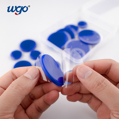 Doorknob μαξιλαριών πηκτωμάτων πηκτωμάτων WGO σιλικόνης τυμπάνων μετακινούμενος αυτοκόλλητος προστάτης συντριβής