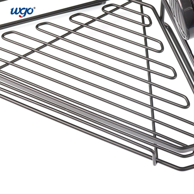 Ελεύθερο Washable κρεμώντας ανοξείδωτο αναρρόφησης ραφιών ντους γωνιών σκουριάς