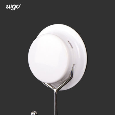 Κανένας άσπρος γάντζος φλυτζανιών αναρρόφησης υπολειμμάτων, βαρέων καθηκόντων γάντζοι πετσετών κόλλας σιλικόνης