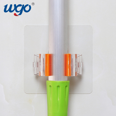 ο τοίχος κατόχων Mop 80mm 5kg τοποθετεί το ισχυρό συγκολλητικότητα ραφιών σκουπών