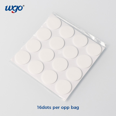 Το εξατομικεύσιμο μετακινούμενο διπλάσιο αυτοκόλλητων ετικεττών σημείων που πλαισιώνεται τεμαχίζει WGO κανένα υπόλειμμα Washable