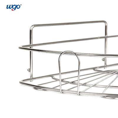 Αναρρόφηση 30cm Caddy ντους γωνιών WGO ευρεία αποθήκευση ντους γωνιών του ISO 9001