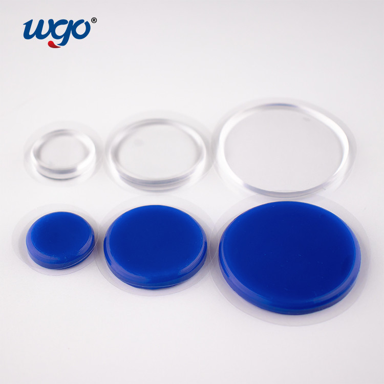 Doorknob μαξιλαριών πηκτωμάτων πηκτωμάτων WGO σιλικόνης τυμπάνων μετακινούμενος αυτοκόλλητος προστάτης συντριβής