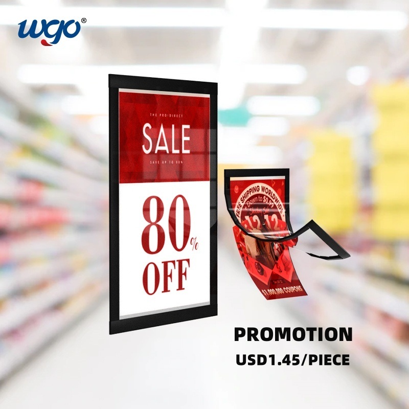 Πλαίσιο επίδειξης σημαδιών μια αυτοκόλλητη τσέπη εγγράφων πλαισίων επίδειξης σημαδιών μονταρισμάτων τοίχων