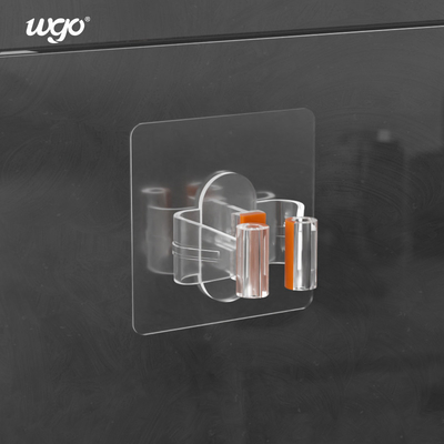 Ελεύθερος έντονα τοποθετημένος συγκολλητικός κάτοχος Mop σκουπών ζημίας για τον καθαρισμό των εργαλείων