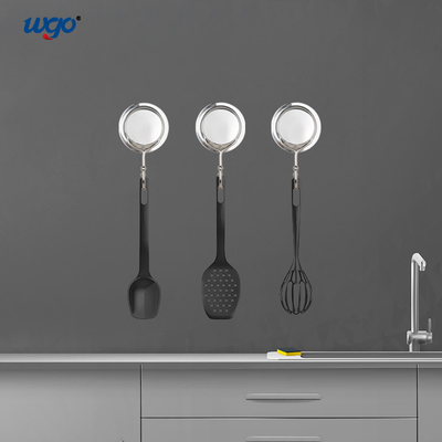 Πολυσύνθετοι λουτρών τοίχων γάντζων 6kg γάντζοι πετσετών φόρτωσης SS201 τοποθετημένοι τοίχος